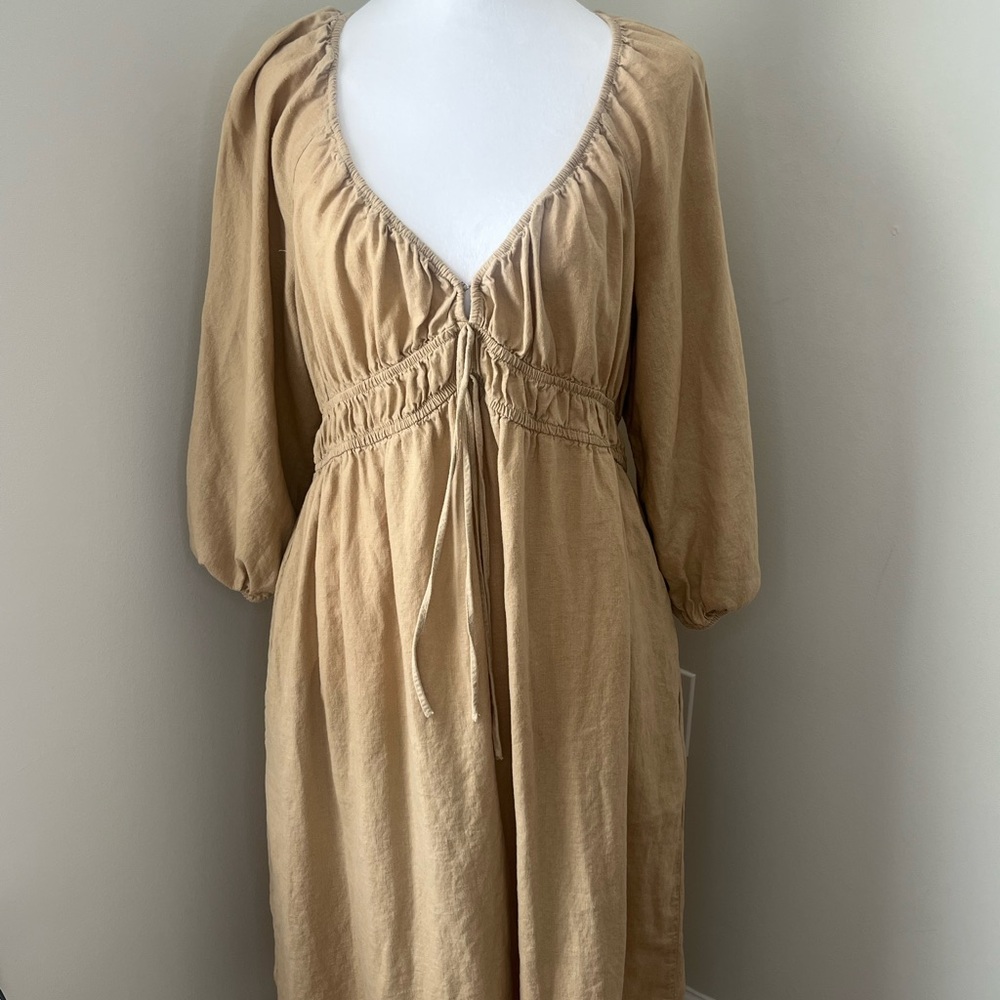 Tan Dress